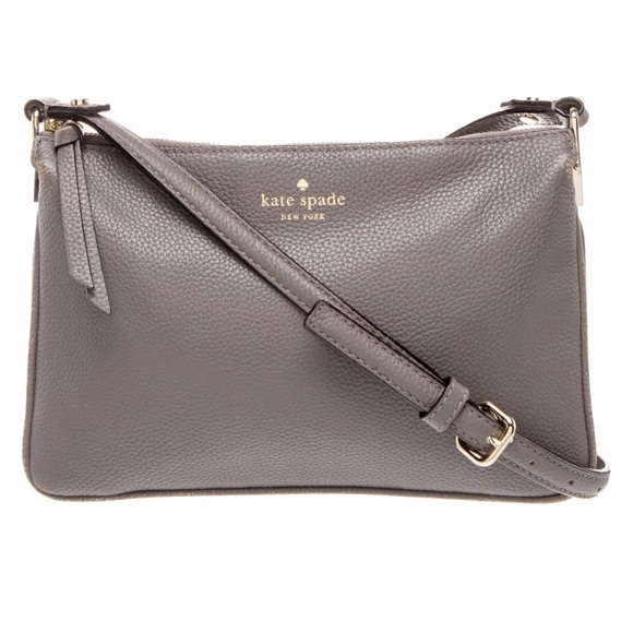 kate spade New York grey Leather Crossbody Bag - Picture 12 of 12